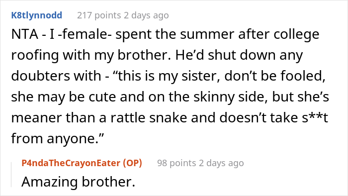 "I Just Lost It": Woodworker Of 8 Years Takes It Out On Sexist Client After He Questioned Her Professionalism "I Just Lost It": Woodworker Of 8 Years Takes It Out On Sexist Client After He Questioned Her Professionalism