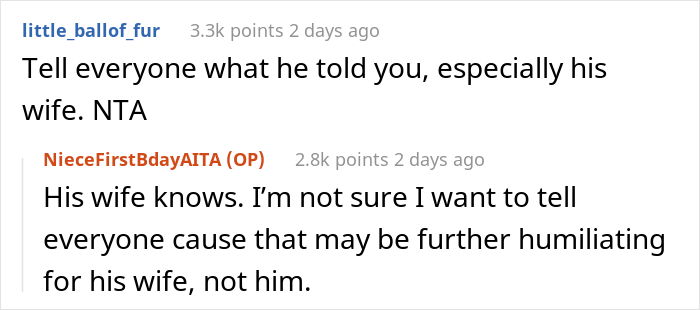Guy Disgusted By Brother's Behavior At His Kid's Birthday Party Finally Calls Him Out, Asks If It Was Too Much