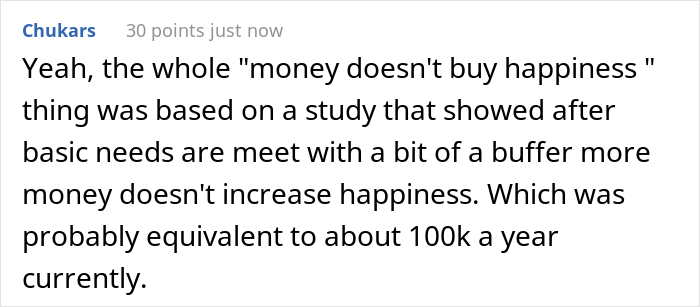People Online Express If They Really Think Money Could Buy Happiness After Someone Points Out That It Would At Least Solve 99% Of Their Problems