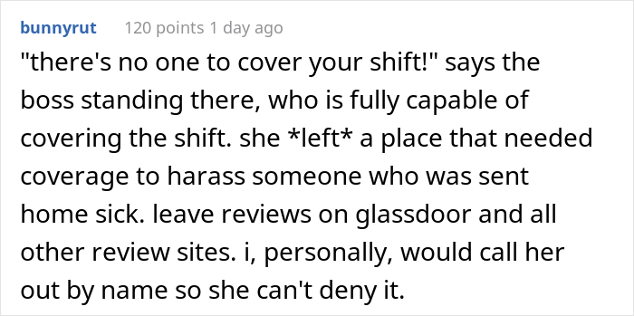 Woman Leaves Work Early Because Of 102°F Fever, Manager Comes Busting At Her Door And Calls The Cops Woman Leaves Work Early Because Of 102°F Fever, Manager Comes Busting At Her Door And Calls The Cops