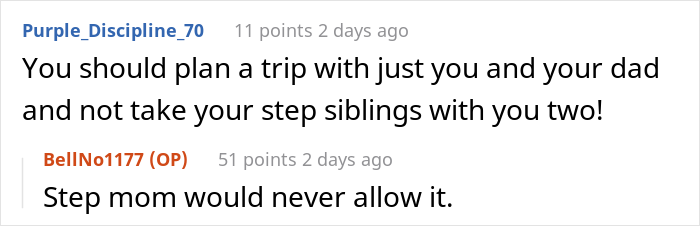 16 Y.O. Daughter Disappointed With Her Father As He Did Not Invite Her On His New Family's Paris Vacation, Gets Called A Jerk