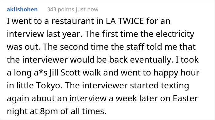 Person Attends A Job Interview But Leaves After An Hour Waiting In Vain, 20 People Online Tell Similar Tales - 8
