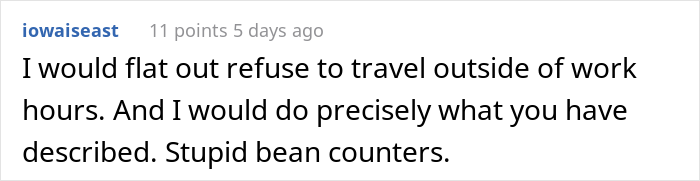Employee Is Told To Have Their Meals Only During Assigned Time Periods, They Maliciously Comply And End Up Doing Less Work