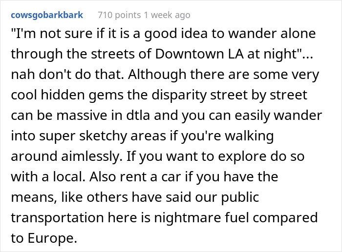 European Visits The USA For The First Time And Is Shocked And Disappointed By The Experience - 18