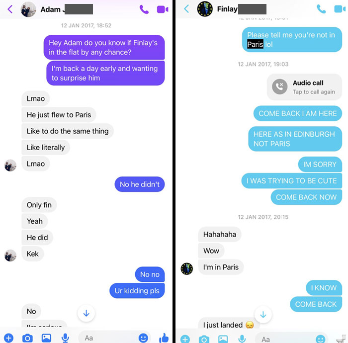 Happy 4-Year Anniversary To When I Flew To Edinburgh To Surprise Finlay And He Flew To Paris To Surprise Me And This Is Why We Don’t Do Surprises Anymore