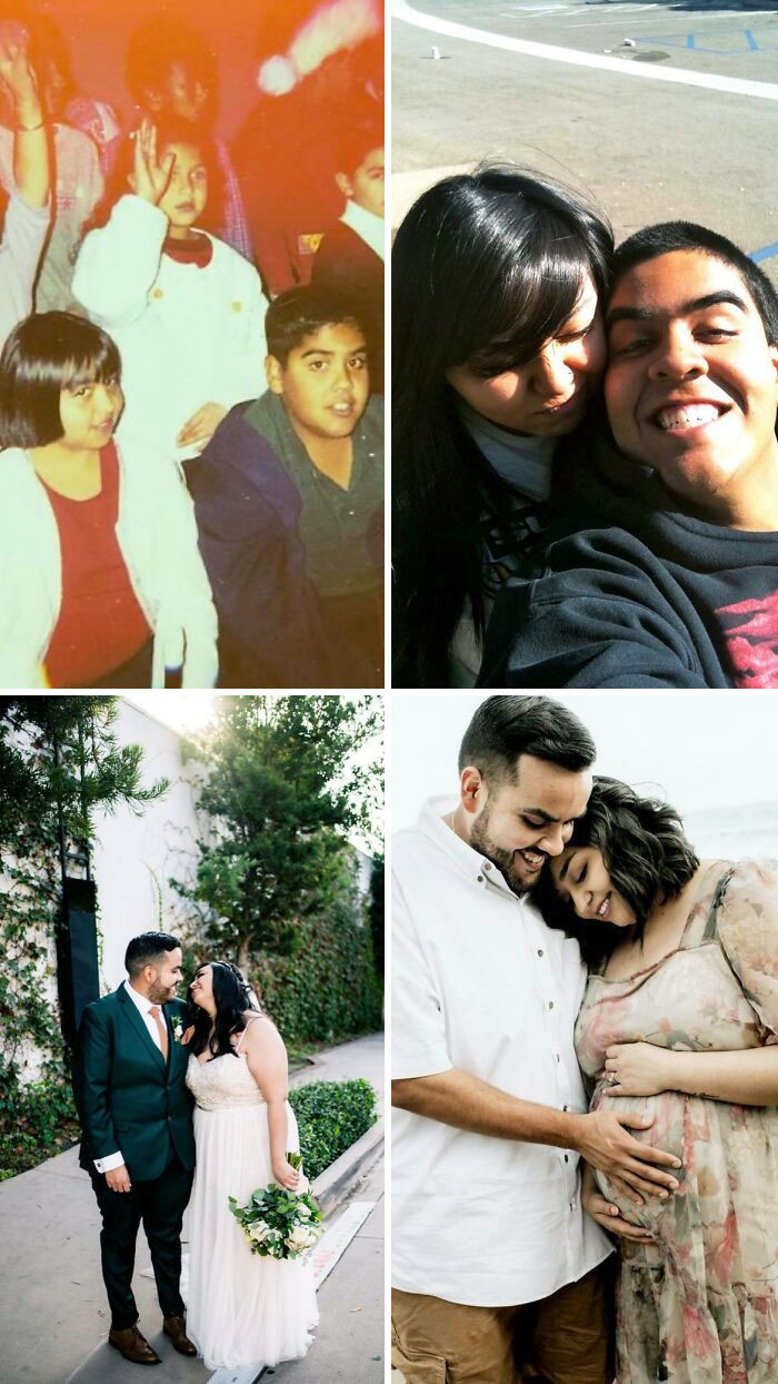 After Knowing Each Other Since Elementary School, My Wife And I Are Expecting Our First Child After 12 Years Together