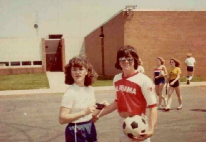 My Wife And I 39 Years Ago. She’s Still Adorable. But I Gave Up The Bare Midriff Look