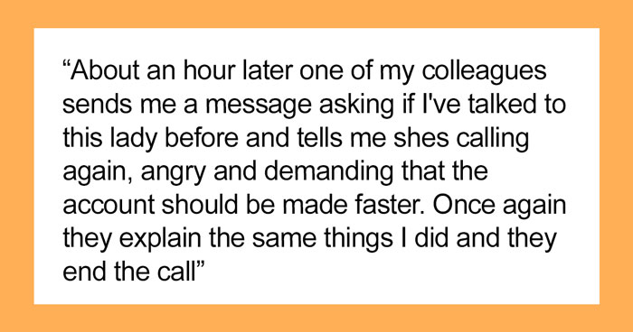 ‘Karen’ Threatens To Call The Help Desk Every Hour Until Her Account Is Activated, Ends Up Paying For Every Call