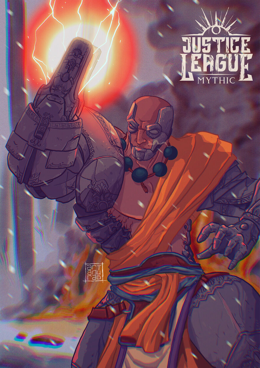 I Reimagined The Justice League In An Indian Mythological Setting