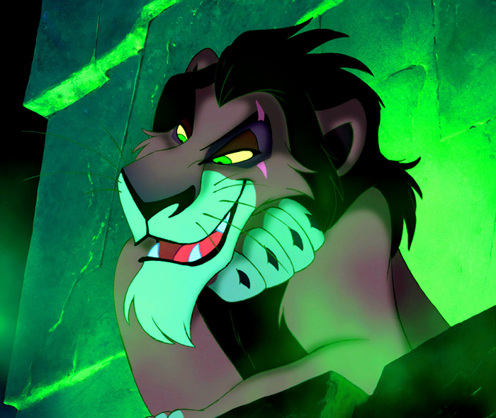 Scar looks satisfied 