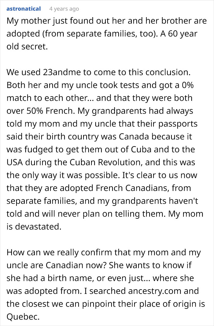 They Found Out They Were Adopted, 60 Years Later