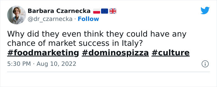 Folks React To Domino’s Pizza Closing Its Doors To The Last Store In Italy After Failing To Impress Locals - 21