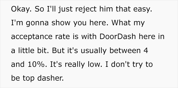 &ldquo;I Reject The Majority Of Orders&rdquo;: DoorDash Driver Shares How He Chooses Which Orders To Pick Up, Sparks Debate Online
