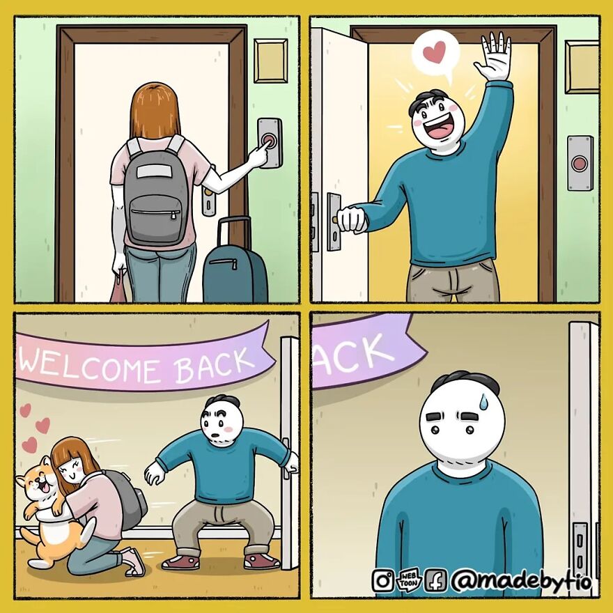 Artist’s New Hilarious Comics About The Absurdity Of Our Lives (27 Comics)