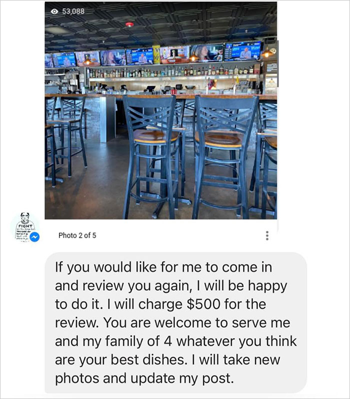 Entitled Amateur Influencer Attempts To Extort $500 And A Meal From A Sports Bar, It Doesn&rsquo;t Go Well And She Gets Called Out