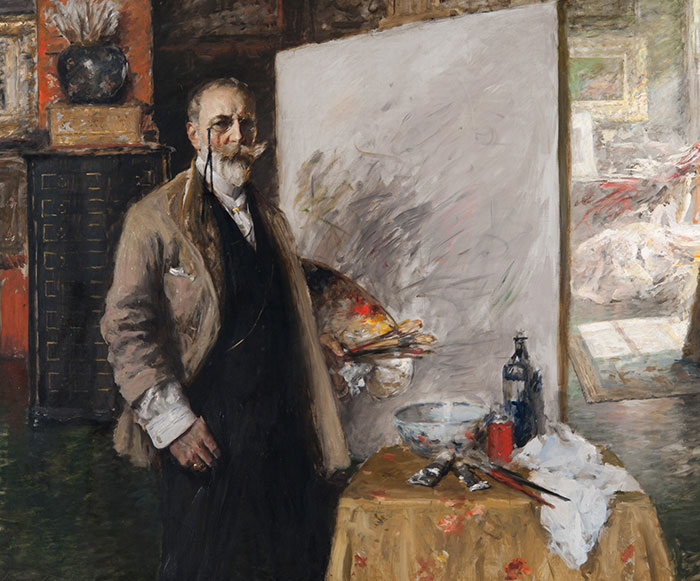 Self-Portrait By William Merritt Chase