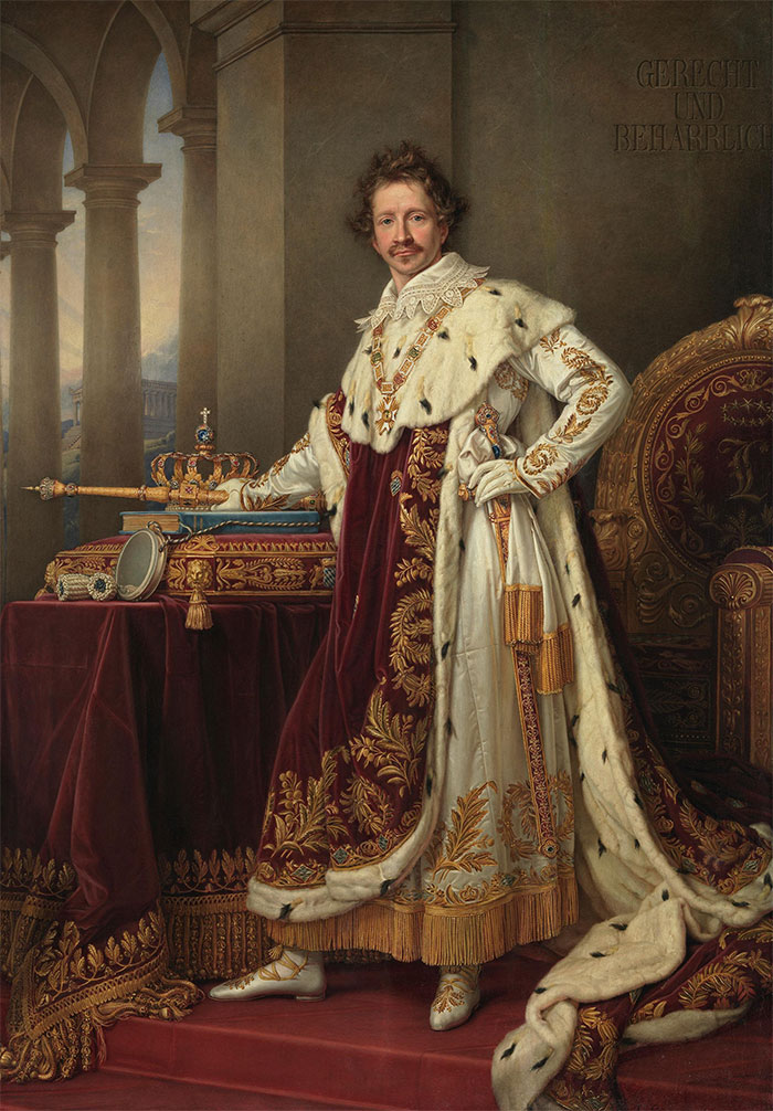 Portrait of King Ludwig I by Joseph Karl Stieler