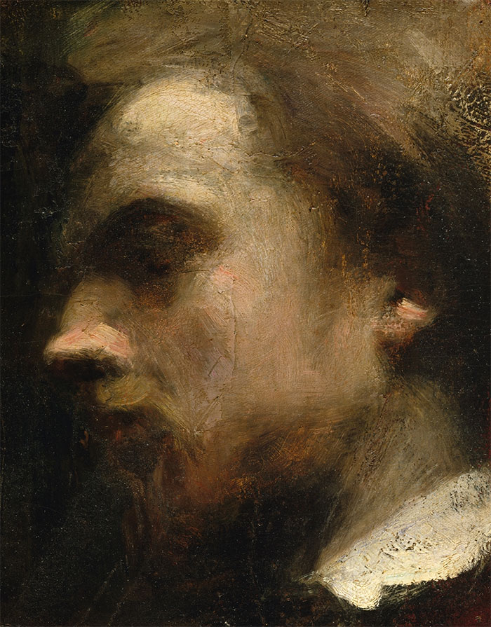 Self-Portrait By Henri Fantin-Latour