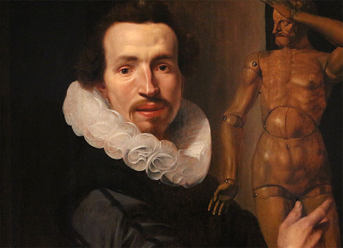 Self-Portrait By Werner Van Den Valckert