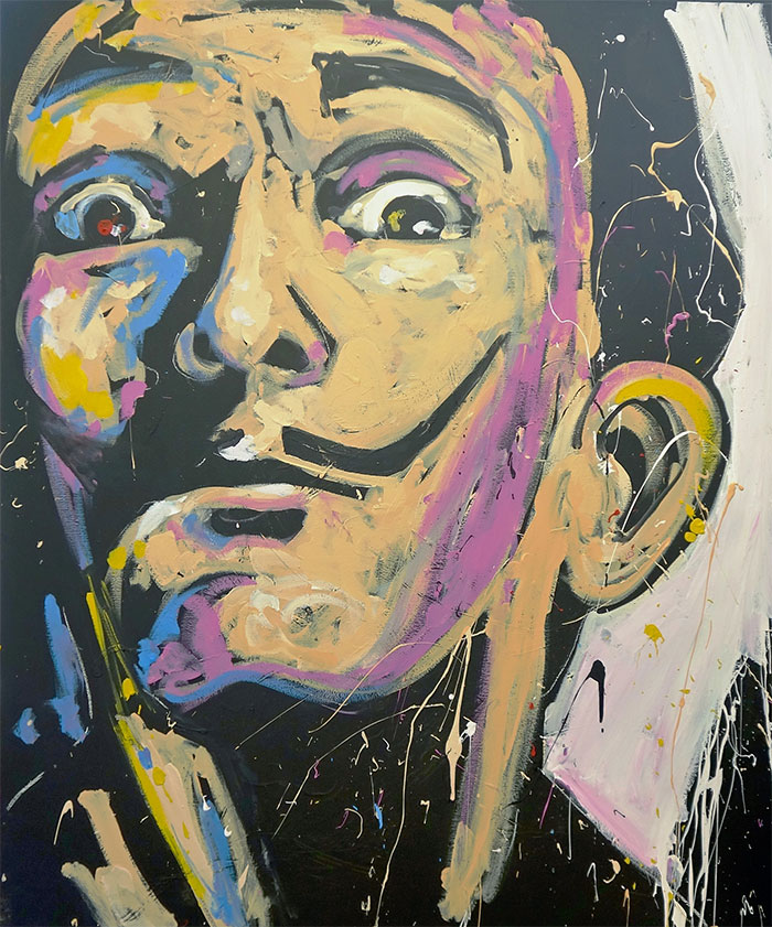 Self-Portrait By Salvador Dalí