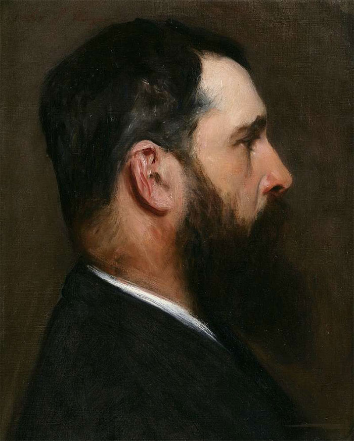 Claude Monet portrait by John Singer Sargent