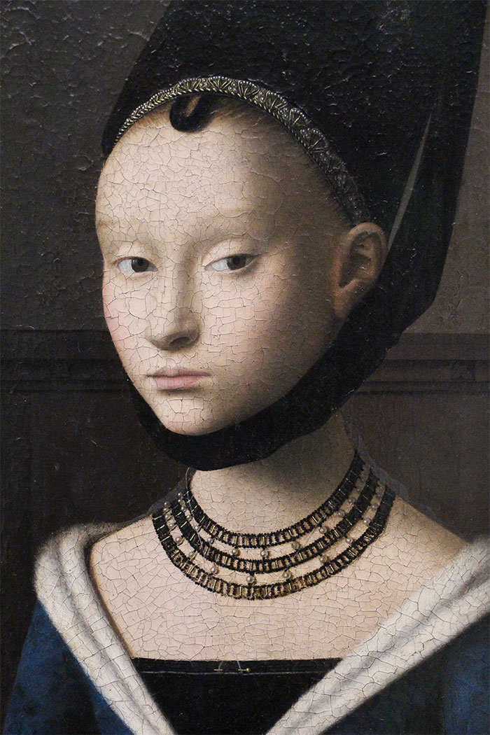 Portrait of Young Girl by Petrus Christus