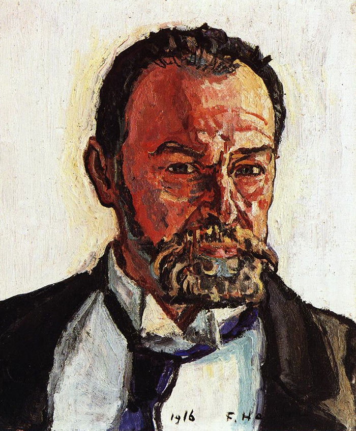 Self-Portrait By Ferdinand Hodler