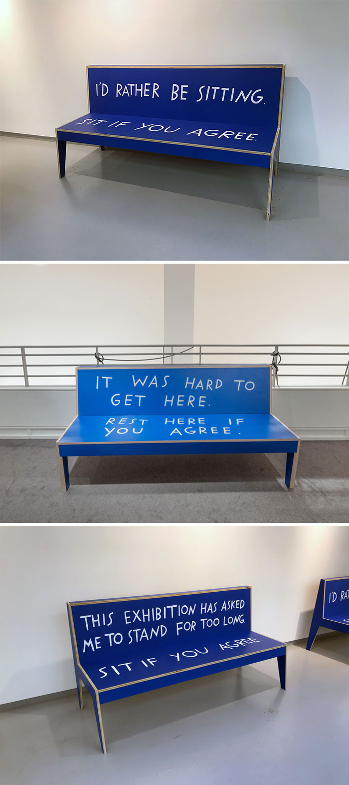 "Do You Want Us Here Or Not," Art Seating By Shannon Finnegan