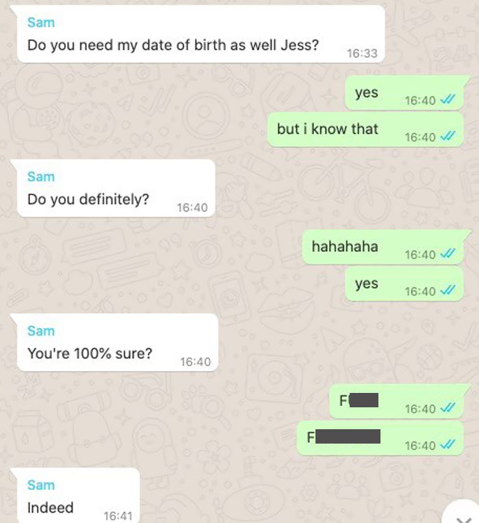 Doing My Will. Needed Some Info From My Brother. Messaged Him To Ask His Address And Job Title. Failed To Remember Today Was His Birthday