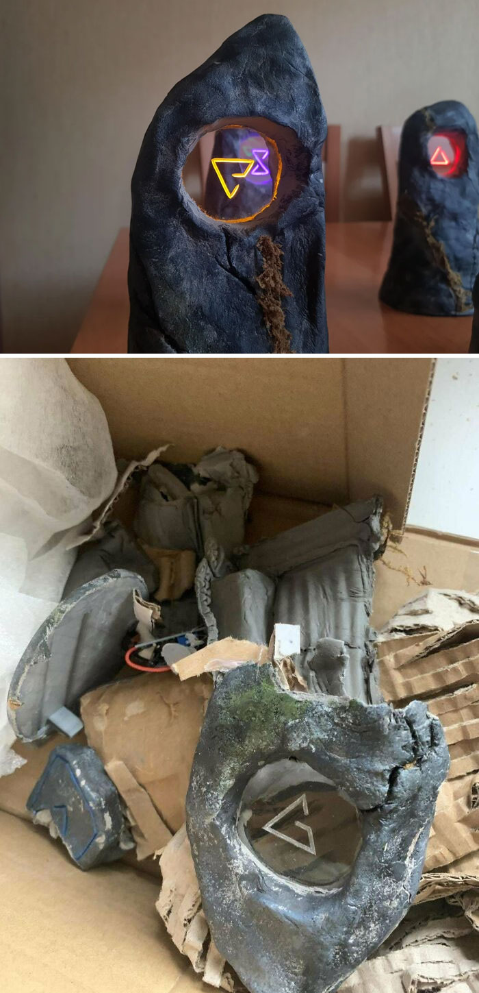 Customs Office Destroyed My Sculpture Someone Bought From Me Because They Wanted To Check If I Didn't Hide Drugs Inside