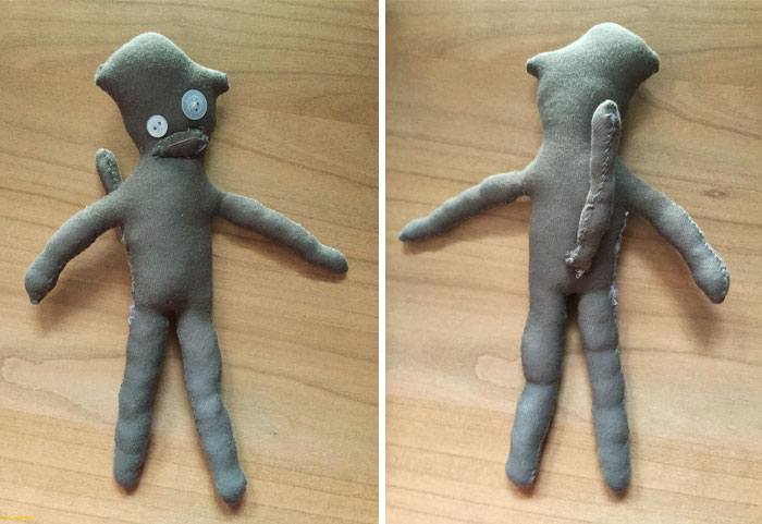 So My Girlfriend Attempted To Sew Me A Monkey