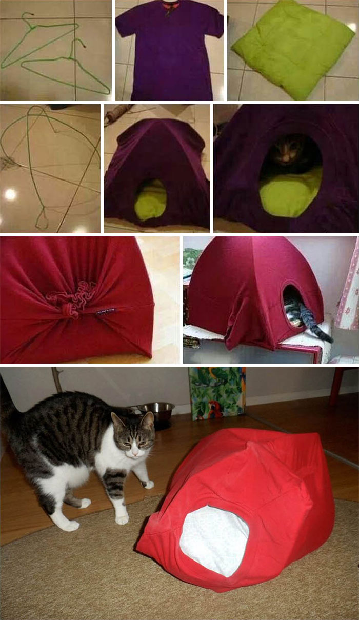 DIY Cat Tent