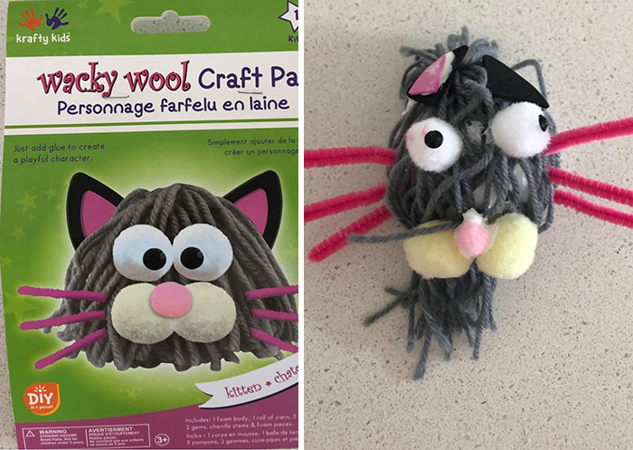 Craft Fail By My Kid. Nope, That Was My Wife