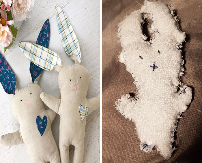 First Time Trying To Make A Bunny Didn't Turn Out The Way I Expected