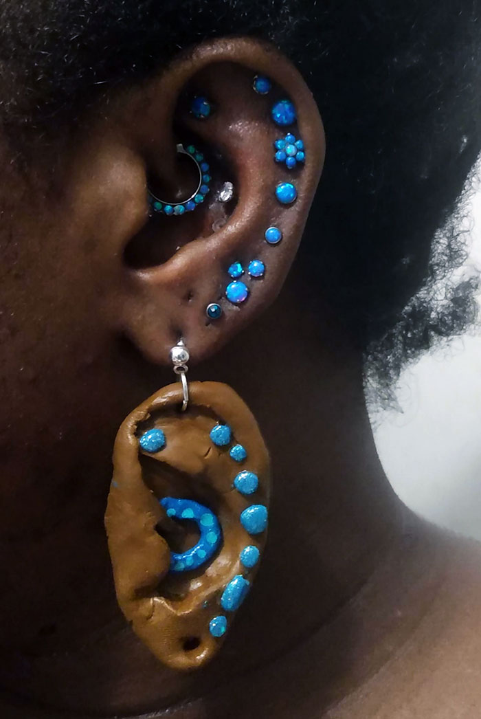 I Made A Replica Of My Ear Out Of Boredom