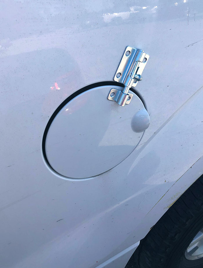 My Gas Cap Stopped Closing Properly, So I Came Up With A Solution