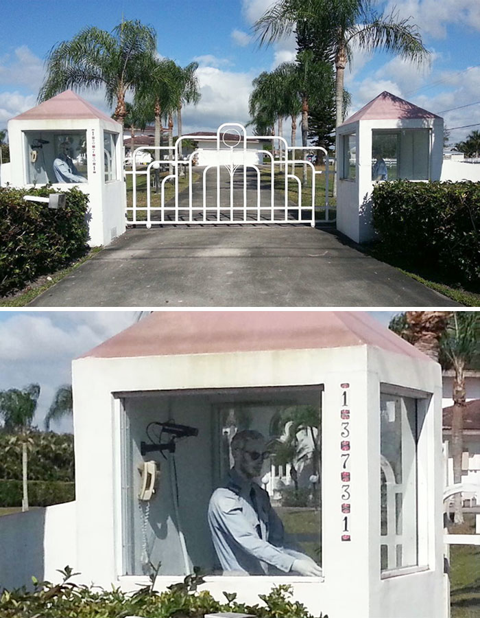 Pasé por la casa de mi jefe y me quedé pensando por qué el de seguridad no me abrió la puerta