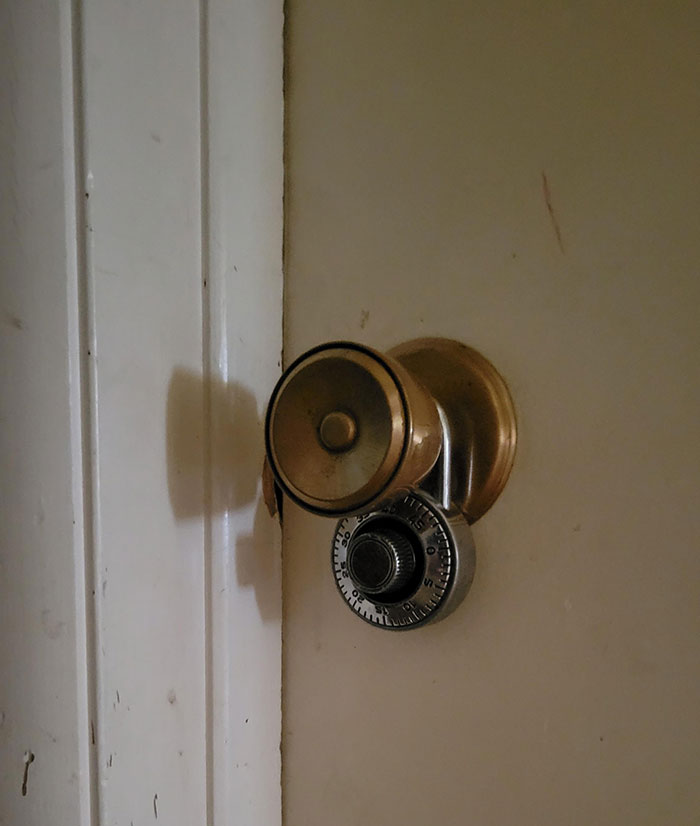 My Fiancé's Attempt At Locking Herself In Her Childhood Room During Her "Angsty" Phase In Highschool