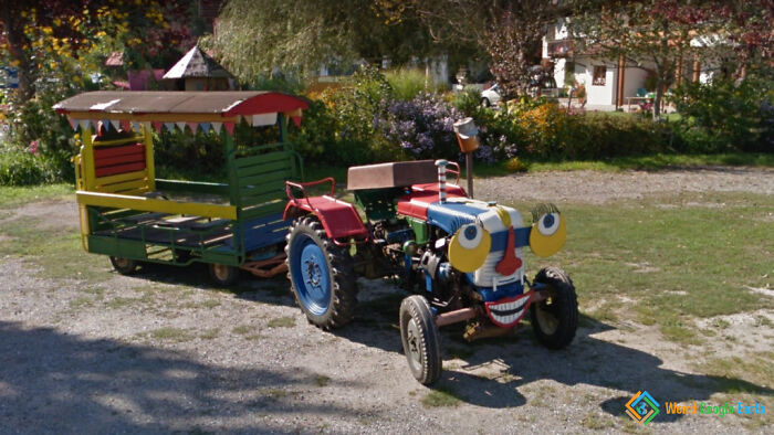 Rechazado para la película Cars. Carinthia, Austria