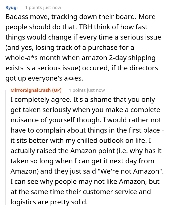 Man Has A Missing Order And The Customer Service Team Is Being Unhelpful, So He Contacts Every Director