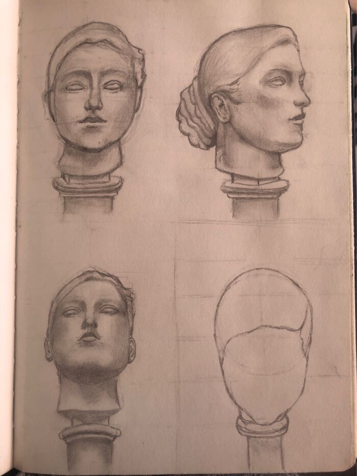 I'm Practicing How To Draw From Different Perspectives