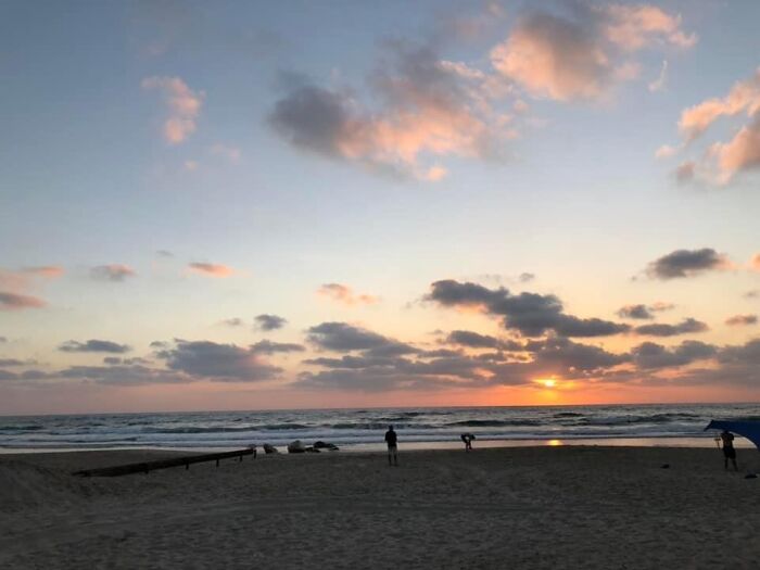 Sundown In Netanya, Israel
