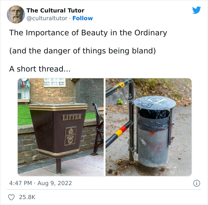 Twitter Account Explains How Beauty In Ordinary Things Is Good For Society, And The Viral Thread Is Eye-Opening - 1