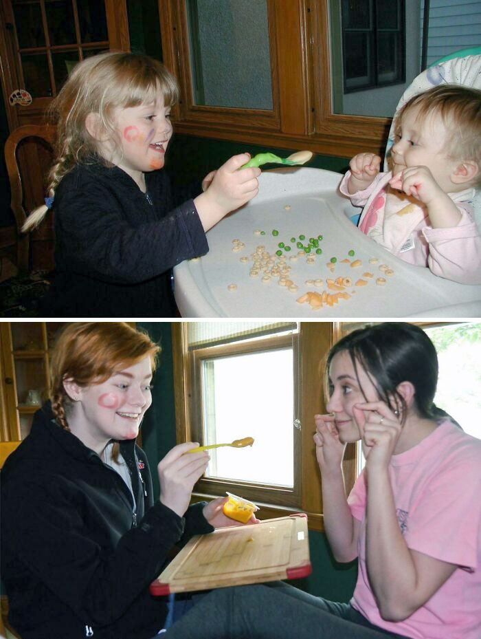 Same Spot, Different Food, 18 Years Apart