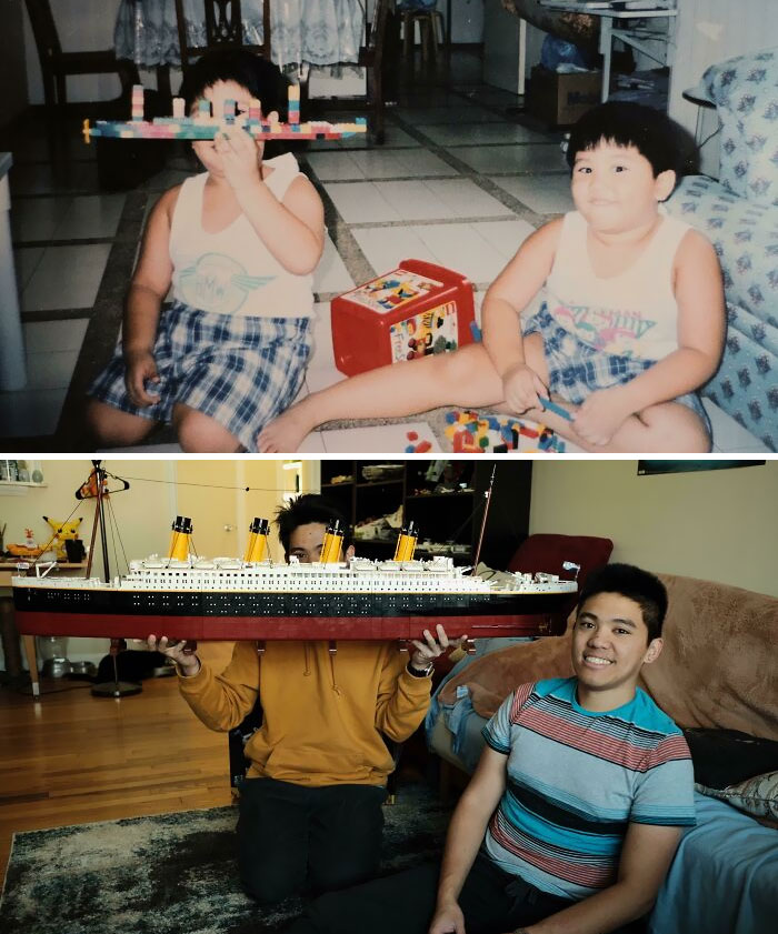 Estábamos destinados a tener este set de Titanic (1998 vs. 2022)