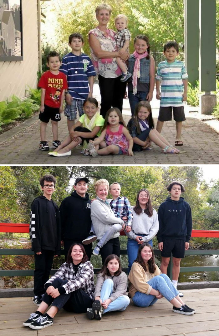 Nana And Her Grand Babies