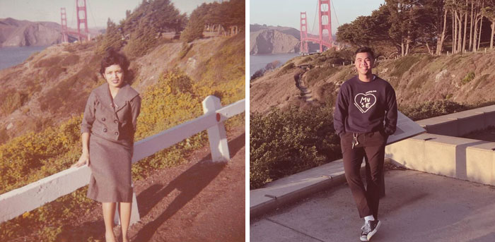 The White Fence Was Taken Out And The Trees Grew In 61 Years