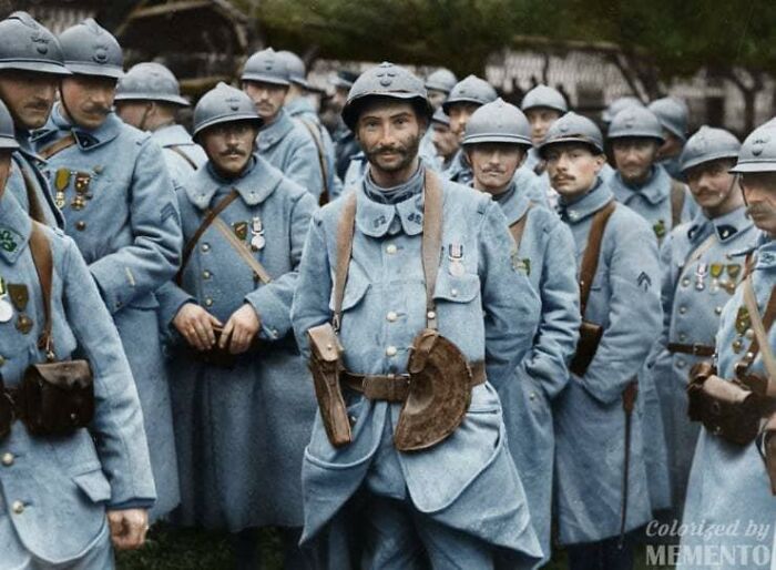 French Soldiers, Battle Of Somme 1916