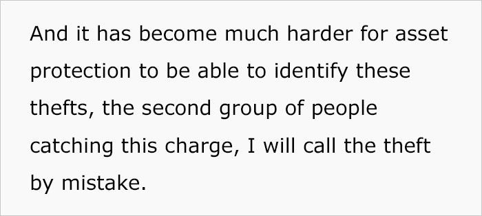Image of text discussing asset protection issues and theft by mistake, related to a criminal defense lawyer's advice. - 8