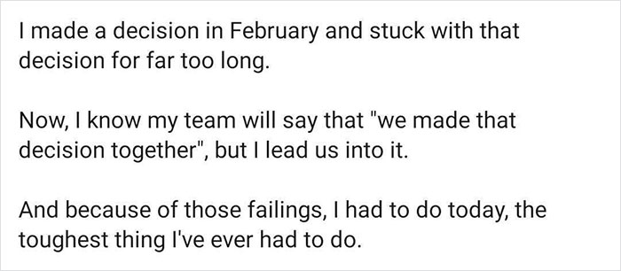 CEO Posts A Crying Selfie After Laying Off Employees, Receives A Major Backlash - 3